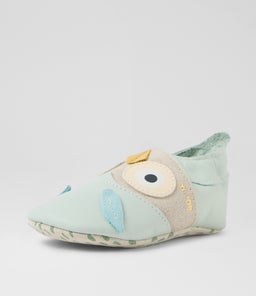 SS HOOTIE BQ SEAFOAM LEATHER