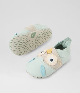 SS HOOTIE BQ SEAFOAM LEATHER