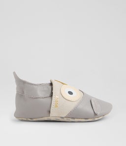 SS HOOTIE BQ GULL GREY LEATHER