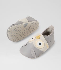 SS HOOTIE BQ GULL GREY LEATHER