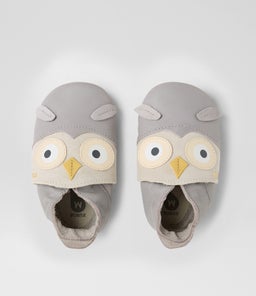 SS HOOTIE BQ GULL GREY LEATHER