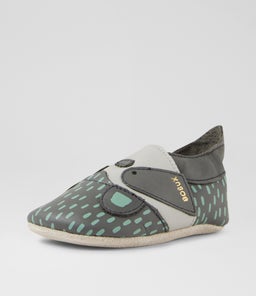 SS RASCAL BQ CHARCOAL LEATHER