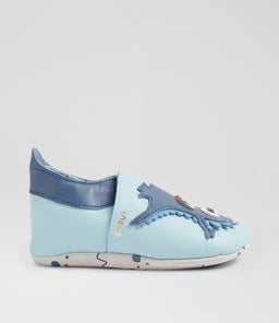 SS MESSY MONSTER BQ CELESTIAL BLUE LEATHER