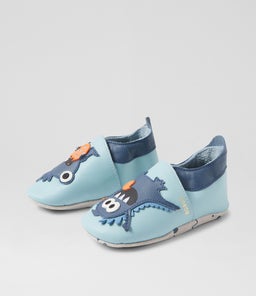 SS MESSY MONSTER BQ CELESTIAL BLUE LEATHER