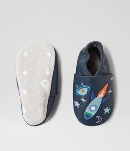 SS COSMIC ROCKET BQ NAVY LEATHER
