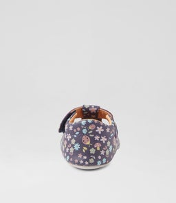 SS MEADOW BQ GRAPE FLORAL LEATHER