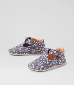 SS MEADOW BQ GRAPE FLORAL LEATHER