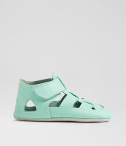Ss Tidal Mini Infant Jelly Mint Leather Flat Shoes Ss Tidal Mini Infant Jelly Mint Leather Flat Shoes