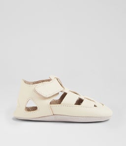 Ss Tidal Mini Infant Vanilla Leather Flat Shoes Ss Tidal Mini Infant Vanilla Leather Flat Shoes