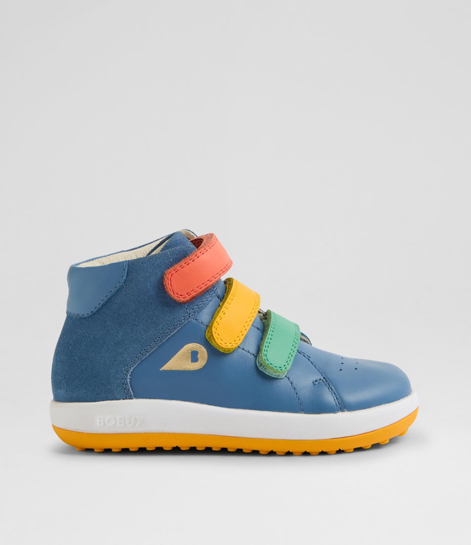 Iw Gamepoint Toddler Coronet Blue Leather Ankle Boots Iw Gamepoint Toddler Coronet Blue Leather Ankle Boots