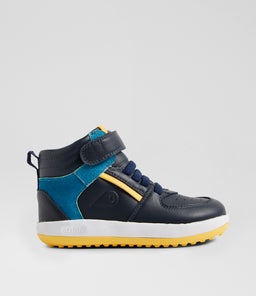 Iw Topspin Navy Leather Ankle Boots Iw Topspin Navy Leather Ankle Boots