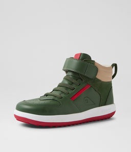 KP TOPSPIN BQ BRONZE GREEN LEATHER