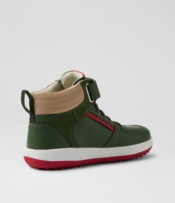 KP TOPSPIN BQ BRONZE GREEN LEATHER