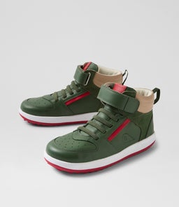 KP TOPSPIN BQ BRONZE GREEN LEATHER