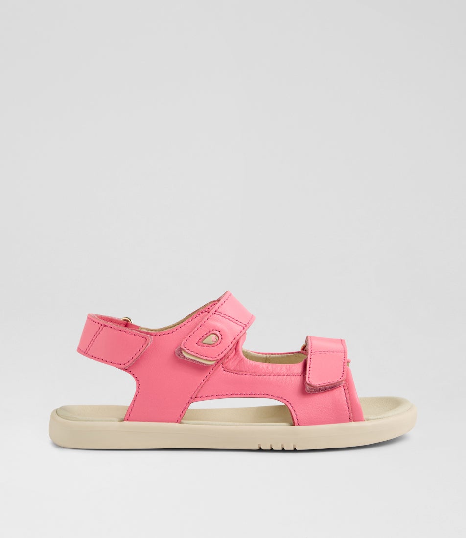 Kp Strand Junior Pink Lemonade Leather Sandals Kp Strand Junior Pink Lemonade Leather Sandals