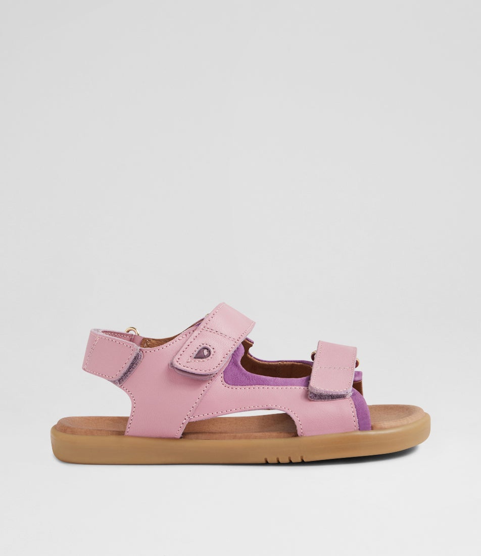 Kp Strand Junior Lilas Leather Sandals Kp Strand Junior Lilas Leather Sandals