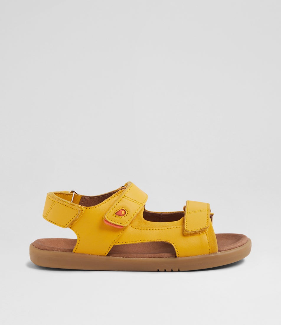 Kp Strand Junior Daffodil Leather Sandals Kp Strand Junior Daffodil Leather Sandals