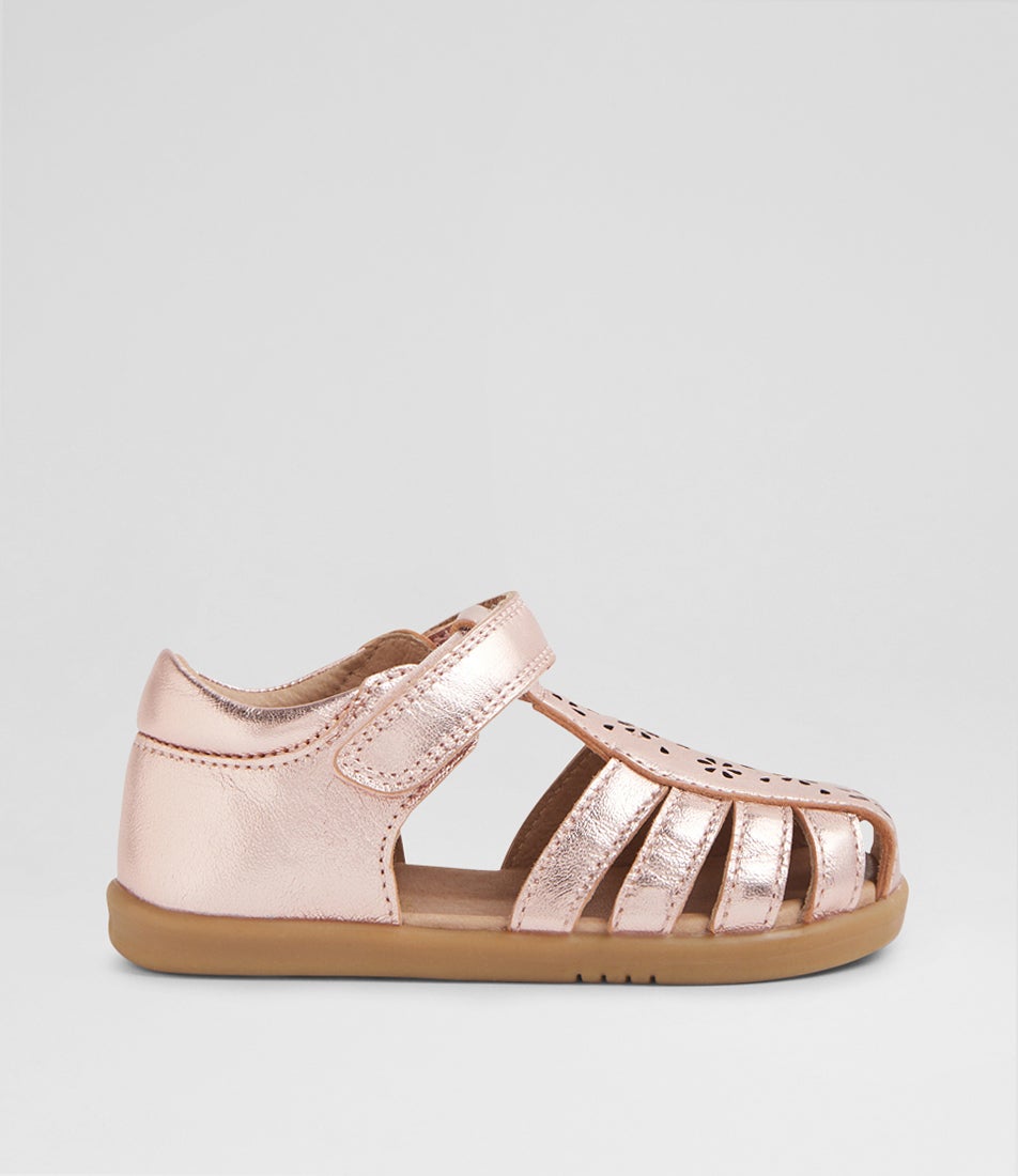 Iw Chelsea Toddler Rose Gold Leather Sandals Iw Chelsea Toddler Rose Gold Leather Sandals