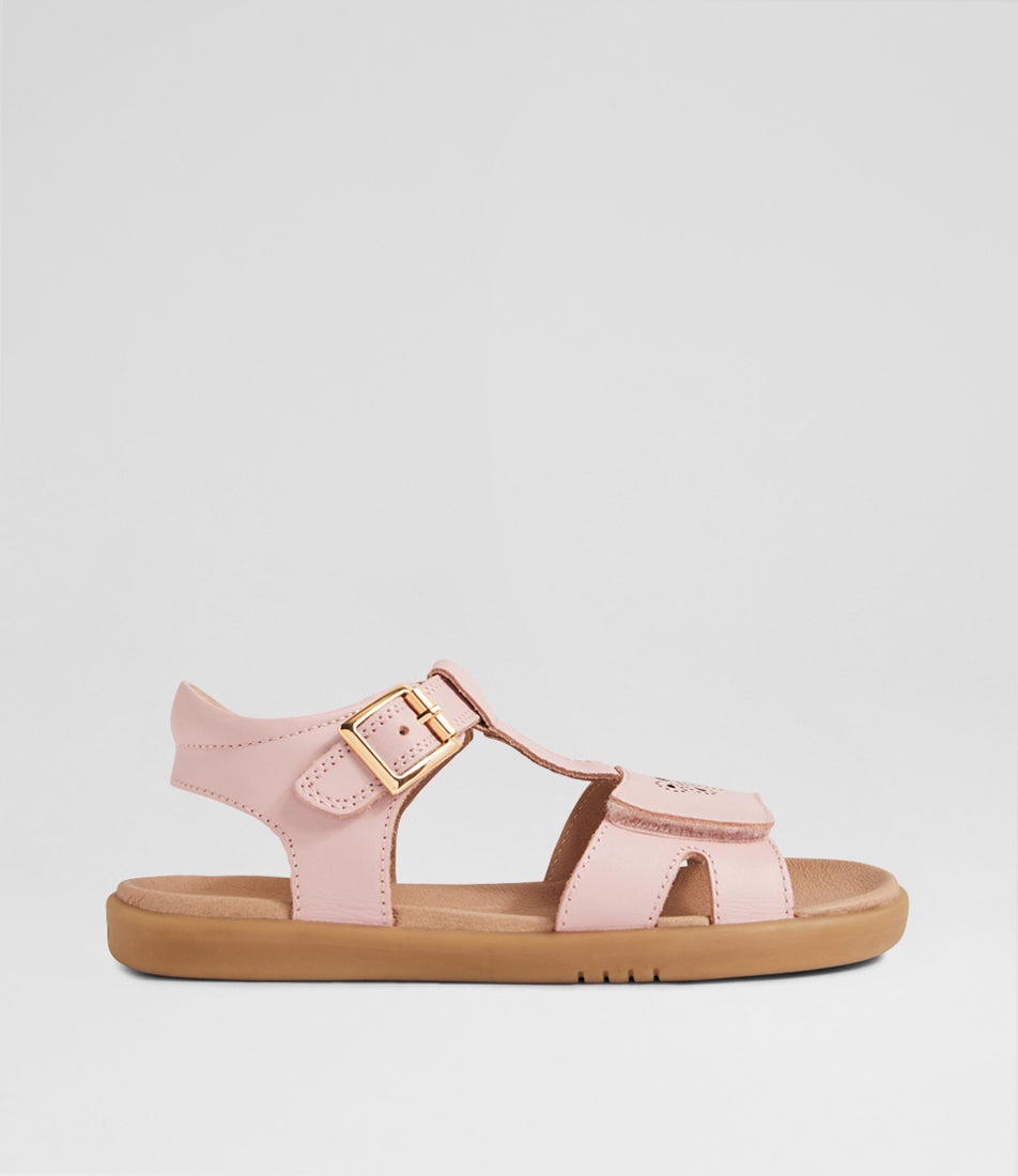 Kp Haven Junior Ballet Pink Leather Sandals