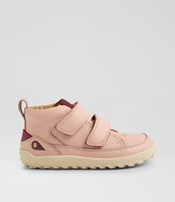 Iw Trek Cameo Rose Leather Ankle Boots Iw Trek Cameo Rose Leather Ankle Boots