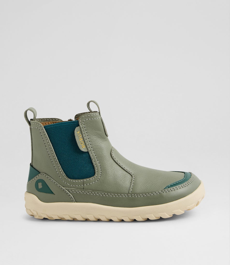Iw Trail Toddler Vetiver Leather Ankle Boots
