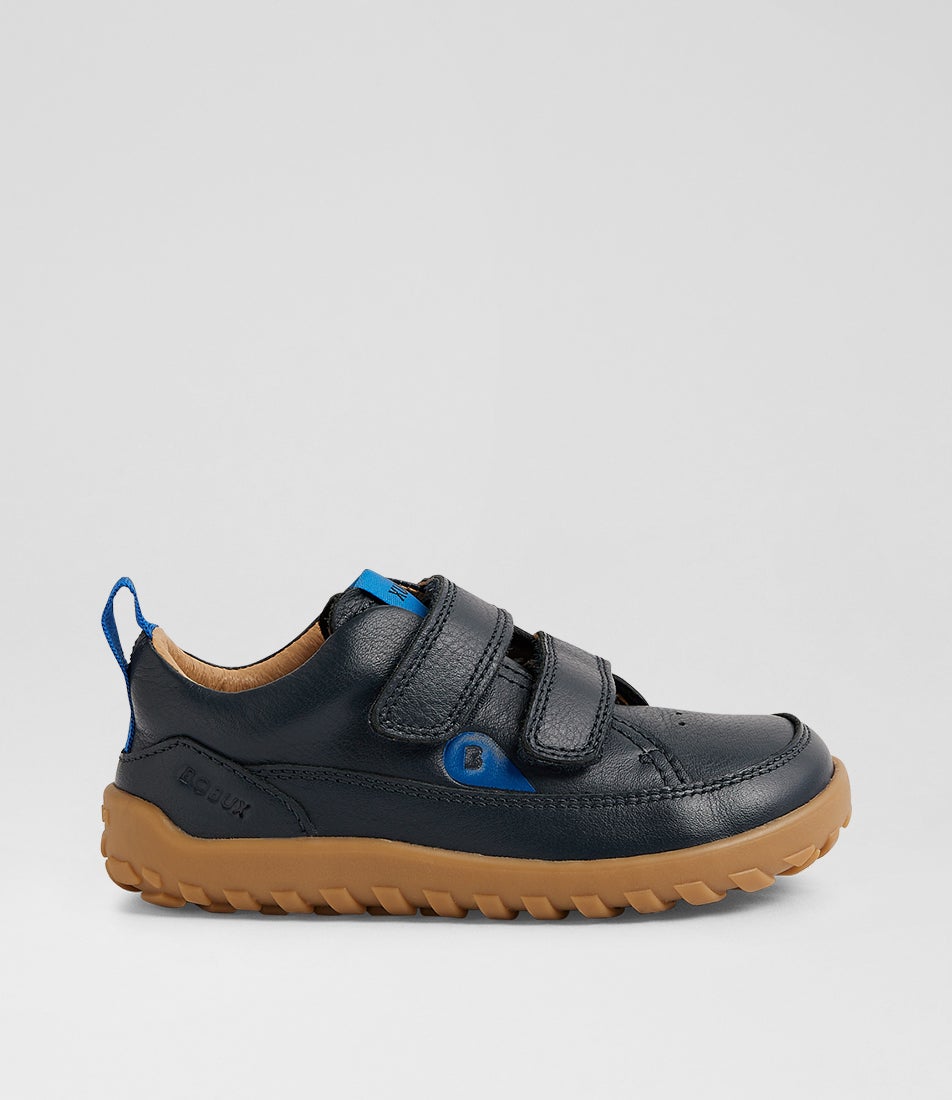 Iw Dawn Toddler Navy Gum Leather Sneakers