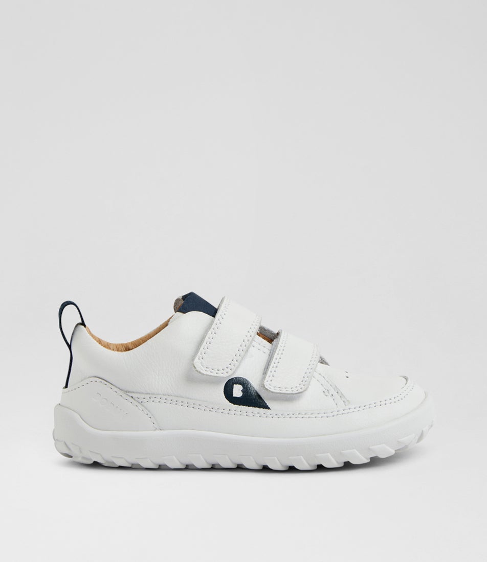 Iw Dawn Toddler White Navy Leather Sneakers