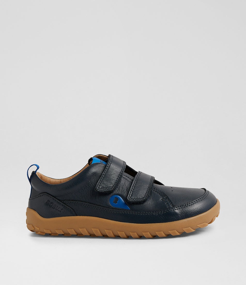 Kp Dawn Junior Navy Gum Leather Sneakers Kp Dawn Junior Navy Gum Leather Sneakers
