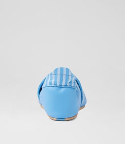 SS LIONELLO BQ AZURE BLUE LEATHER