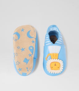 SS LIONELLO BQ AZURE BLUE LEATHER