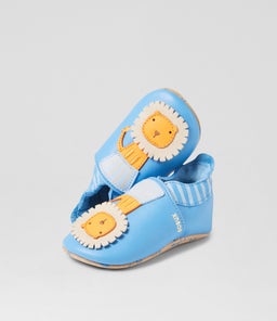 SS LIONELLO BQ AZURE BLUE LEATHER