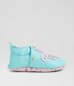 SS OCTOPUS BQ POOL BLUE LEATHER