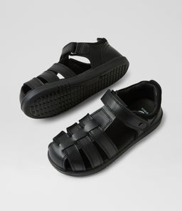 KP ROAM SCHOOL BQ BLACK LEATHER