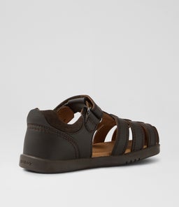 KP ROAM SCHOOL BQ BROWN LEATHER