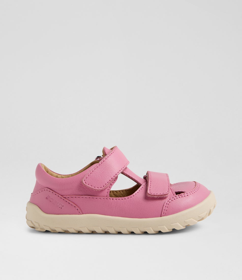 Su Troop Infant Cashmere Rose Leather Sandals