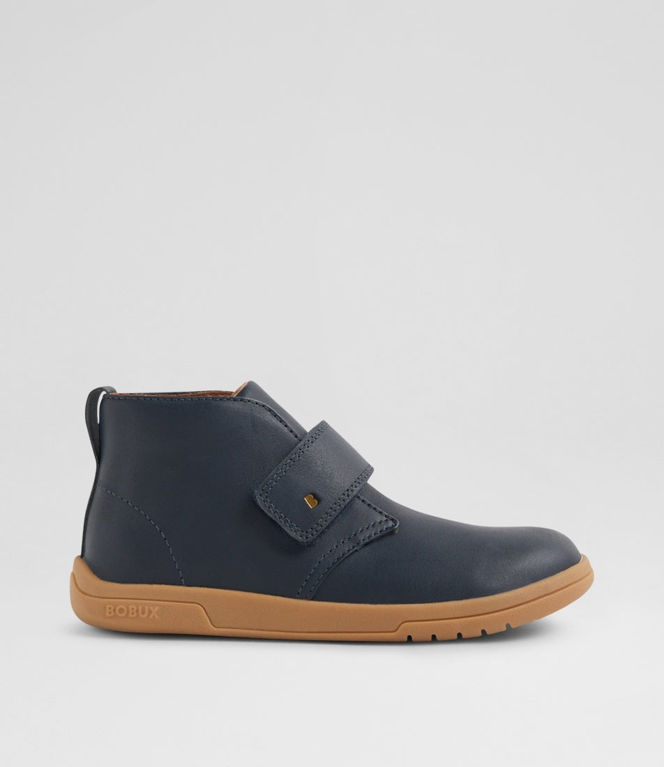 Kp Desert 2 Junior Navy Leather Ankle Boots