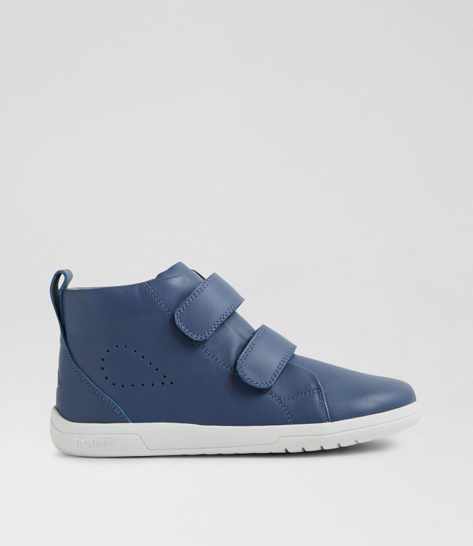 Kp Grass Court High 2 Junior Vintage Indigo Leather Ankle Boots Kp Grass Court High 2 Junior Vintage Indigo Leather Ankle Boots