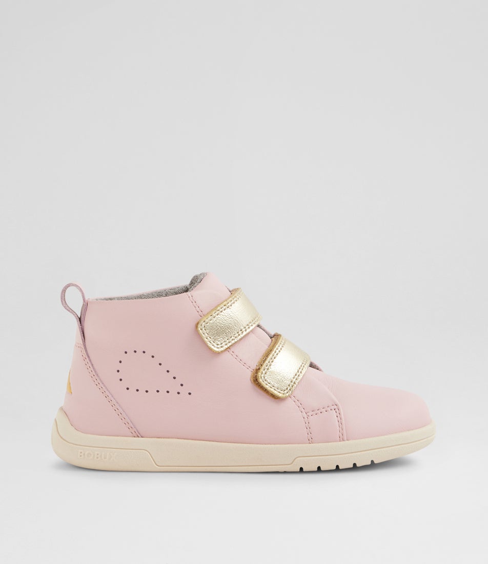 Kp Grass Court High 2 Junior Ballet Pink Leather Ankle Boots