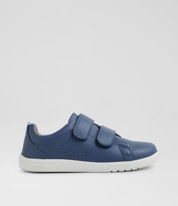 Kp Grass Court 2 Junior Vintage Indigo Leather Sneakers Kp Grass Court 2 Junior Vintage Indigo Leather Sneakers