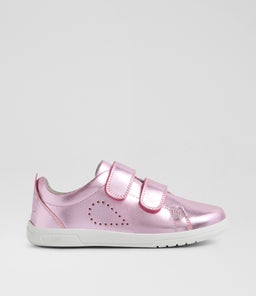 Kp Grass Court 2 Junior Pink Metallic Leather Sneakers Kp Grass Court 2 Junior Pink Metallic Leather Sneakers