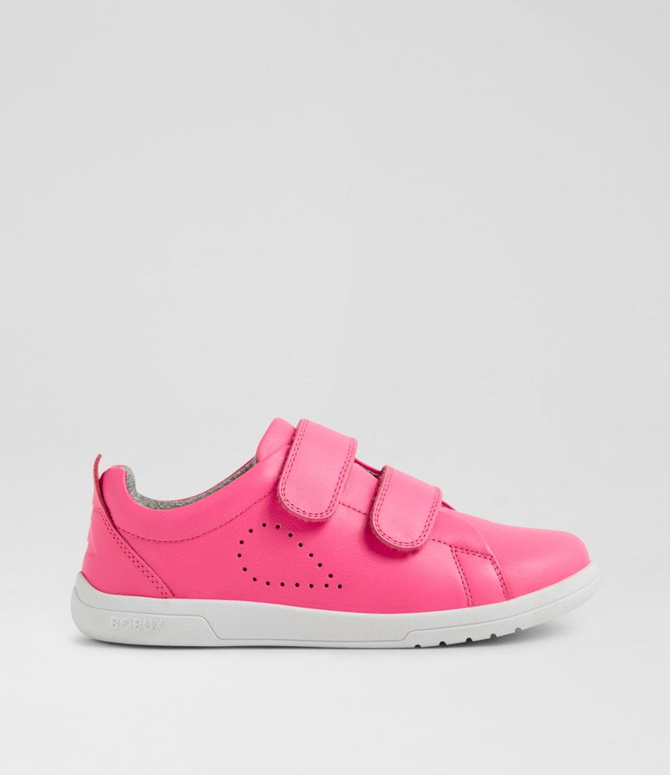 Kp Grass Court 2 Junior Pink Lemonade Leather Sneakers