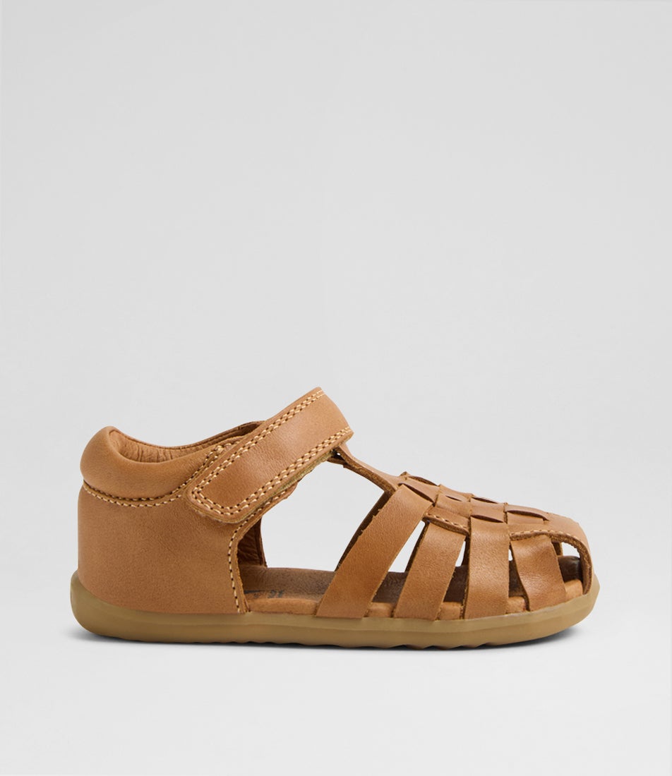 Su Harbor Toddler Caramel Leather Sandals Su Harbor Toddler Caramel Leather Sandals