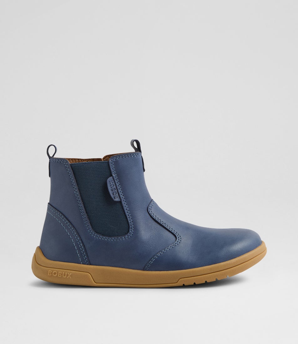 Kp Jodhpur 2 Junior Vintage Indigo Leather Ankle Boots