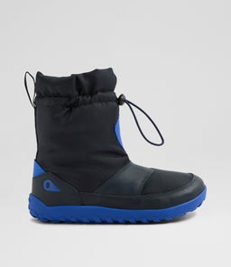 Kp Paden Waterproof Junior Navy Leather Ankle Boots Kp Paden Waterproof Junior Navy Leather Ankle Boots