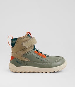 SU AMBLE BQ VETIVER ABBEY STONE LEATHER KNIT