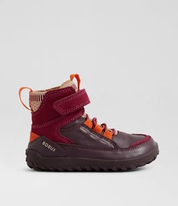 Su Amble Toddler Fig Beaujolias Leather Flat Shoes Su Amble Toddler Fig Beaujolias Leather Flat Shoes