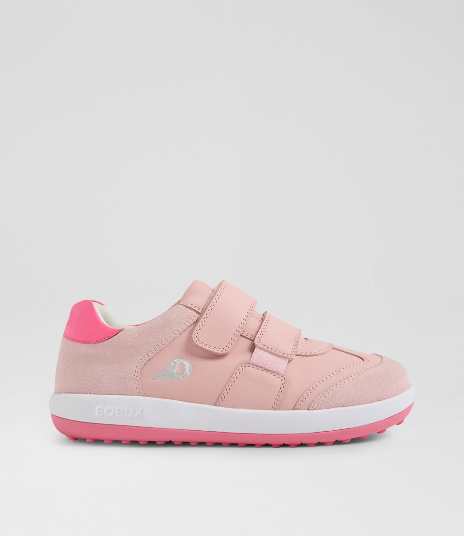 Kp Deuce Junior Ballet Pink Leather Sneakers Kp Deuce Junior Ballet Pink Leather Sneakers
