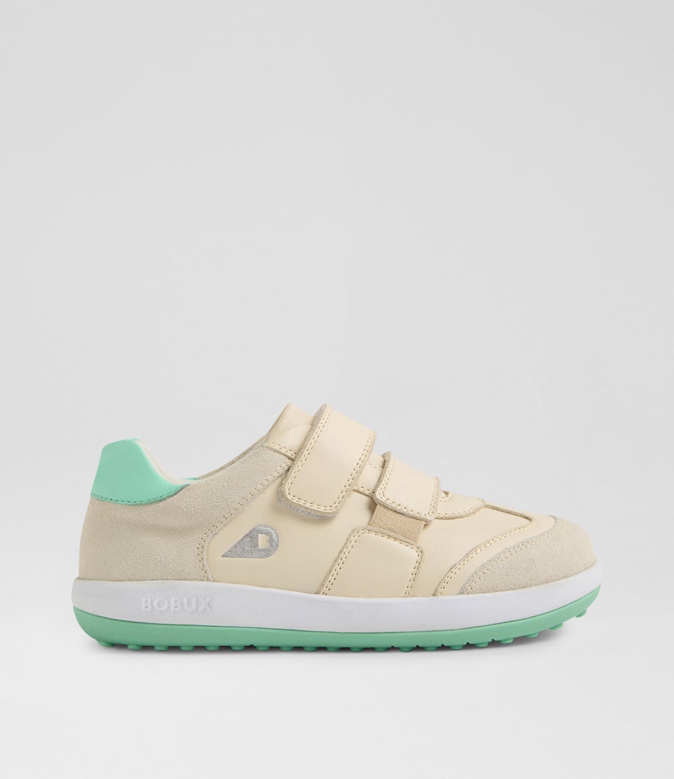 Kp Deuce Junior White Sand Leather Sneakers