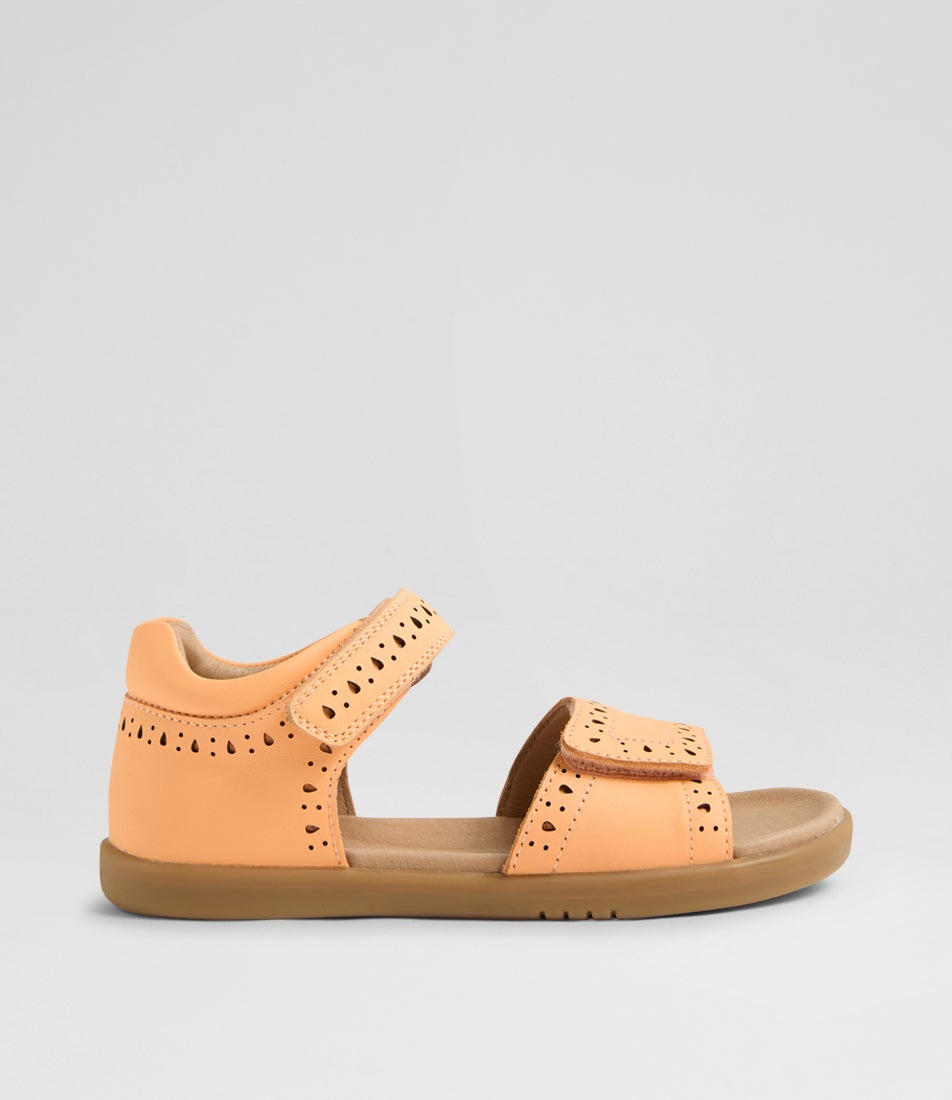 Kp Logan Junior Peach Jelly Leather Sandals