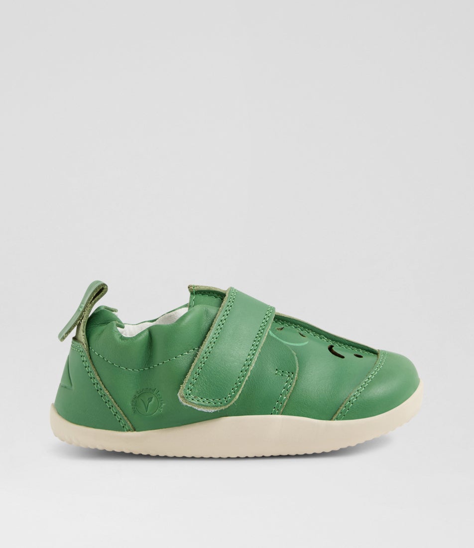 Xp Apple Pomme Infant English Ivy Leather Flat Shoes